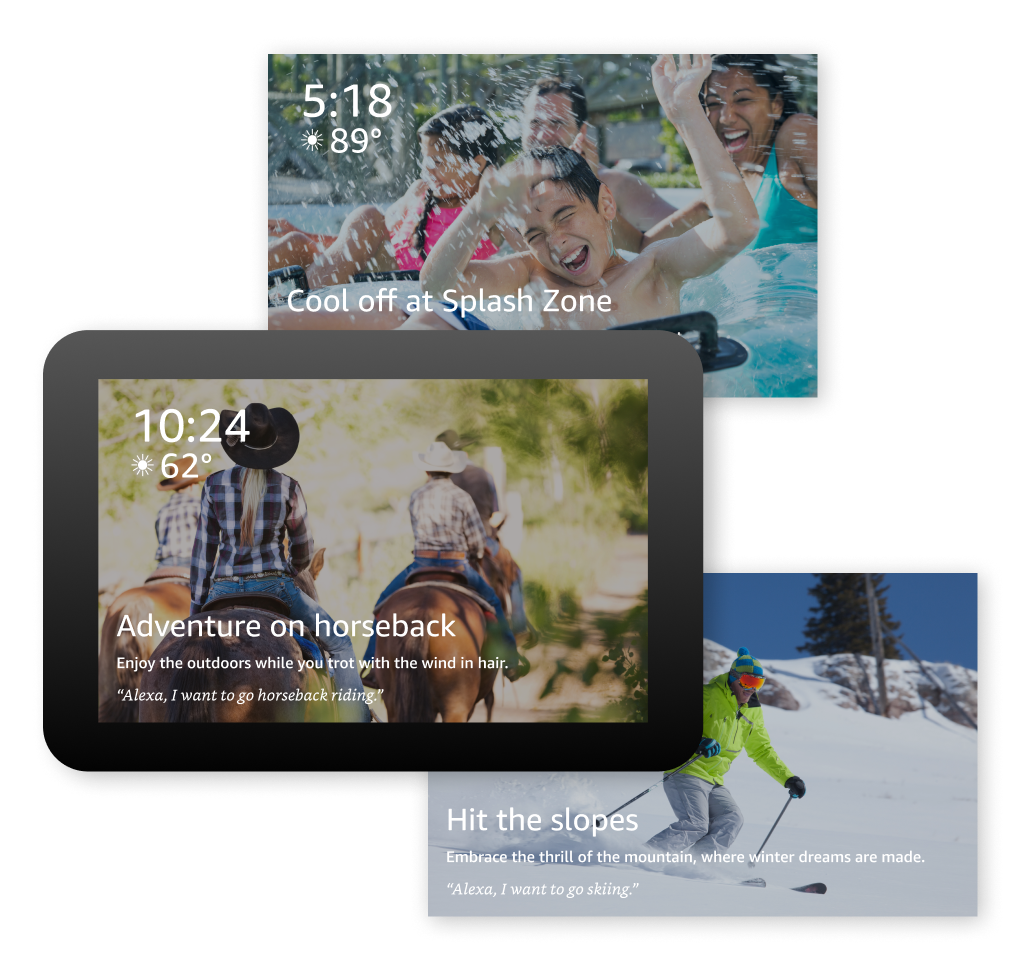 Three activity cards for SmartHost Three activity cards for SmartHost