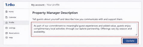VRBO Owner Profile Step 3